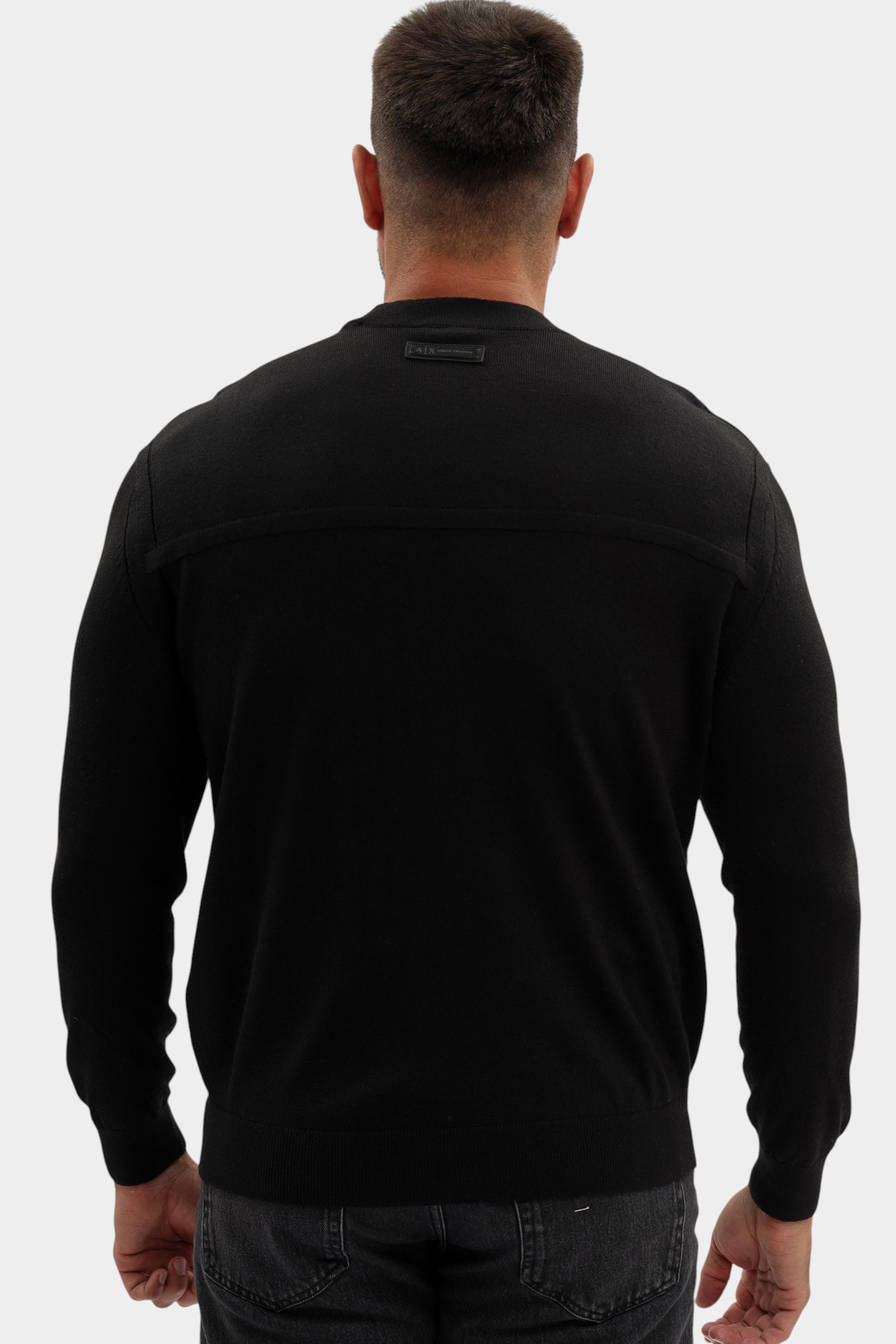 XM001878_AF11982 Джемпер Armani Exchange Черный