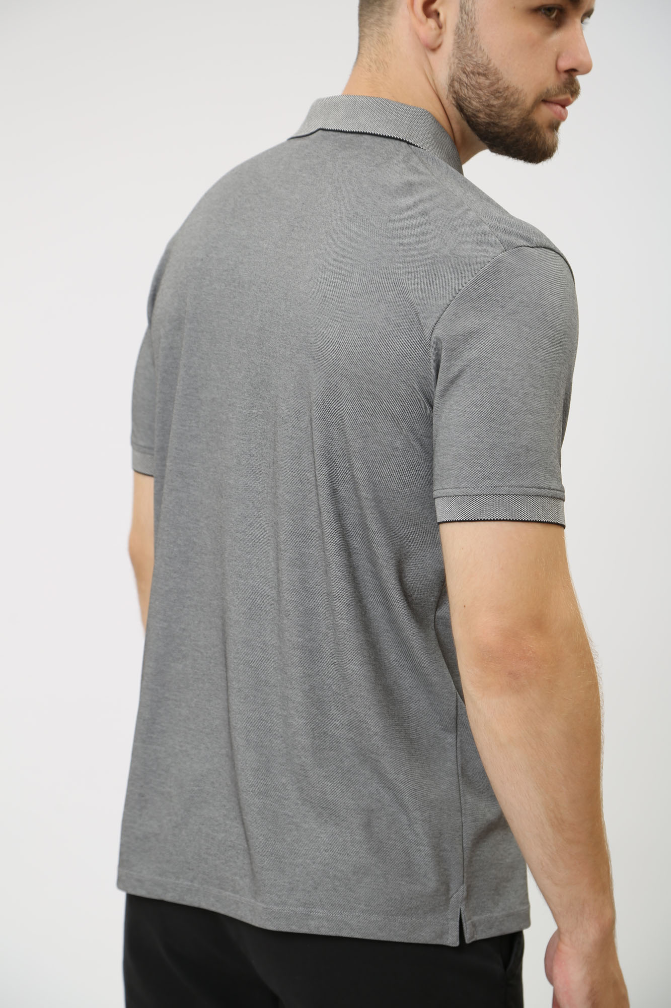 30041141_10017547 Поло Strellson Черный