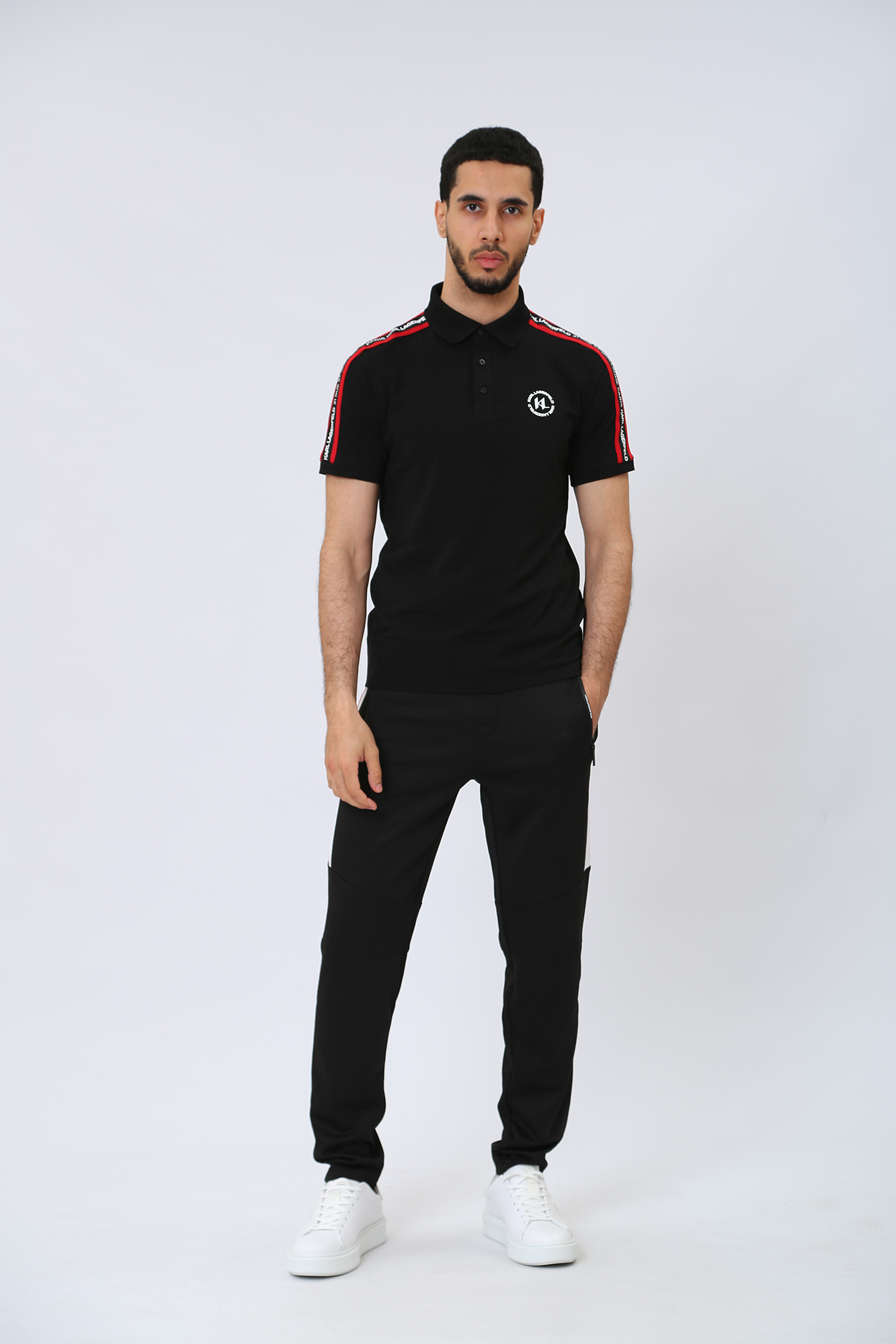 532221_745421 Поло  Karl Lagerfeld Черный