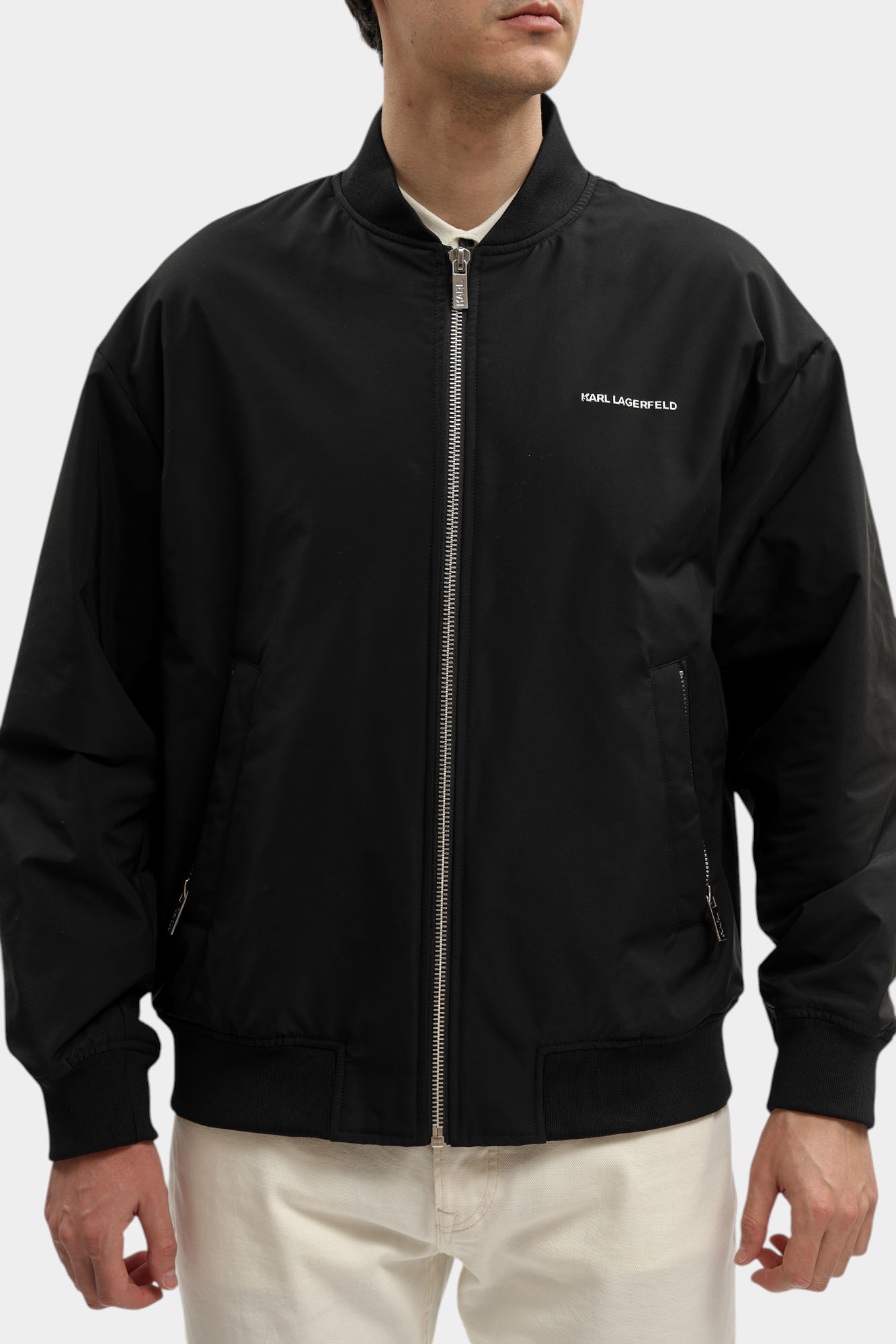 561533_505005 Бомбер Karl Lagerfeld Черный