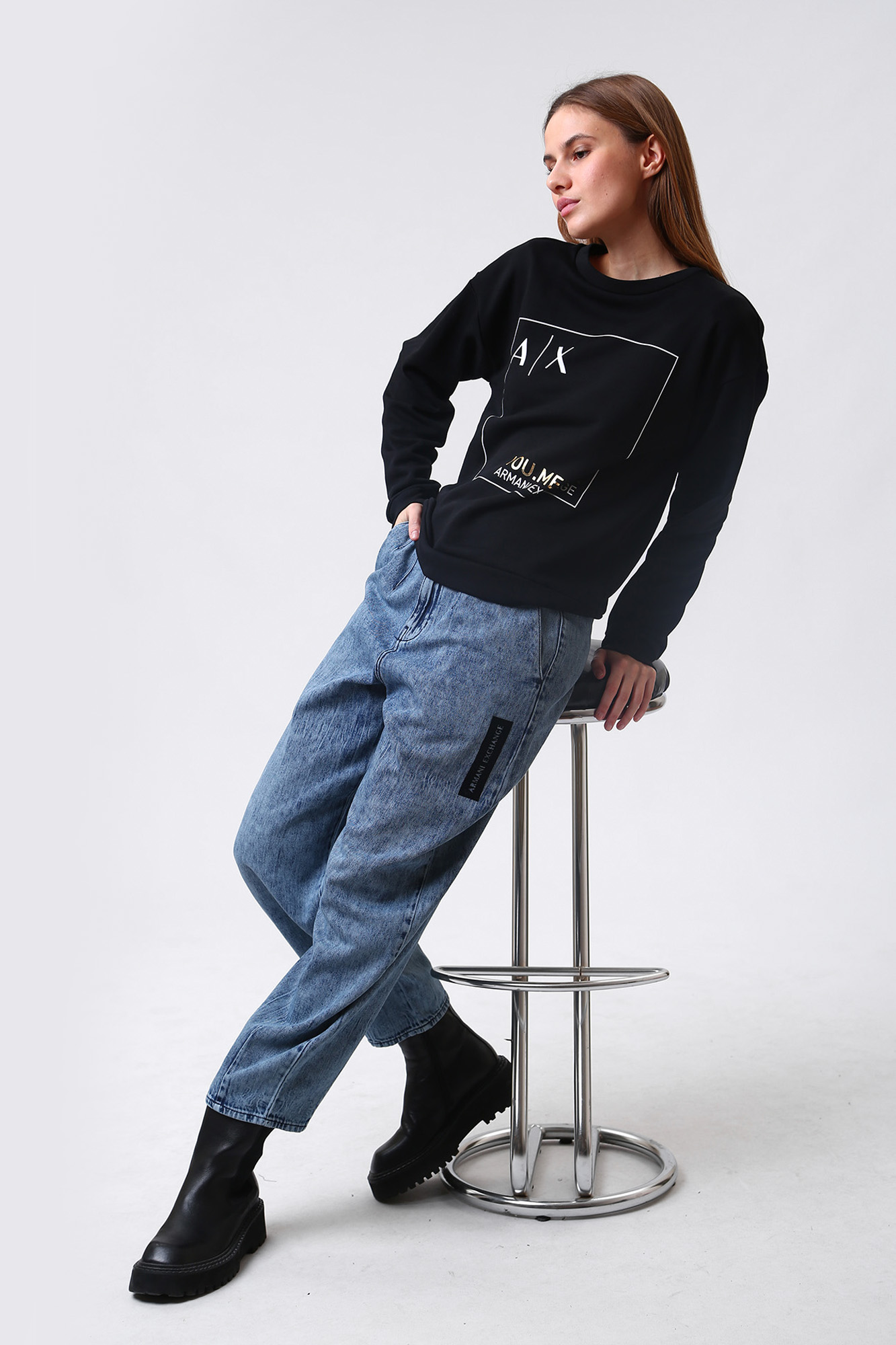 6LYM37_YJ5VZ свитшот armani exchange 