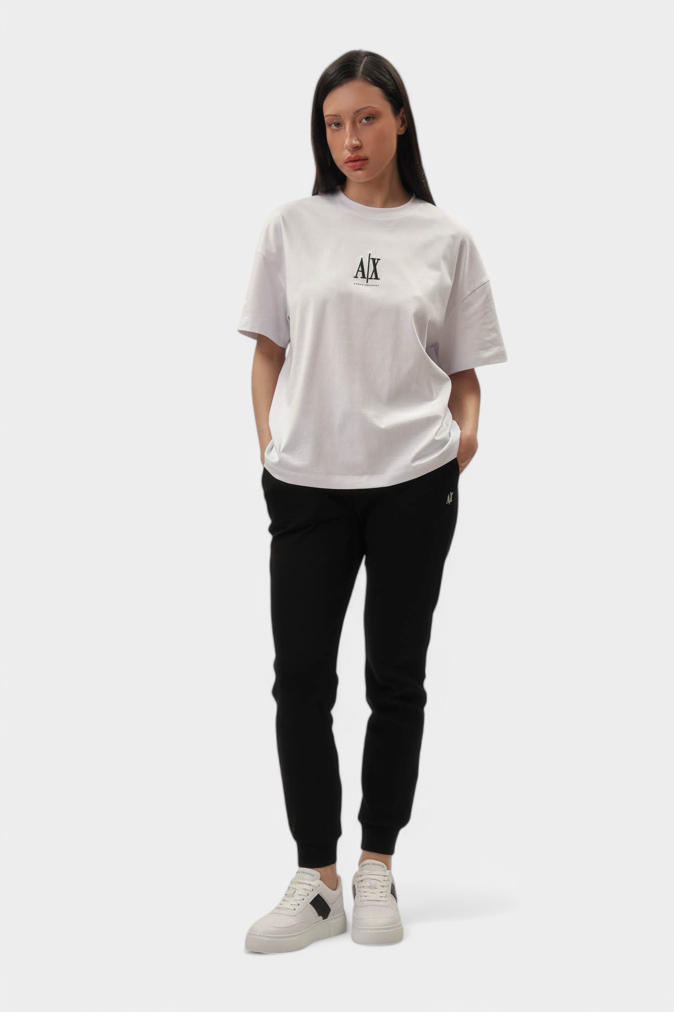 XW000824_AF10818 брюки спортивные armani exchange 
