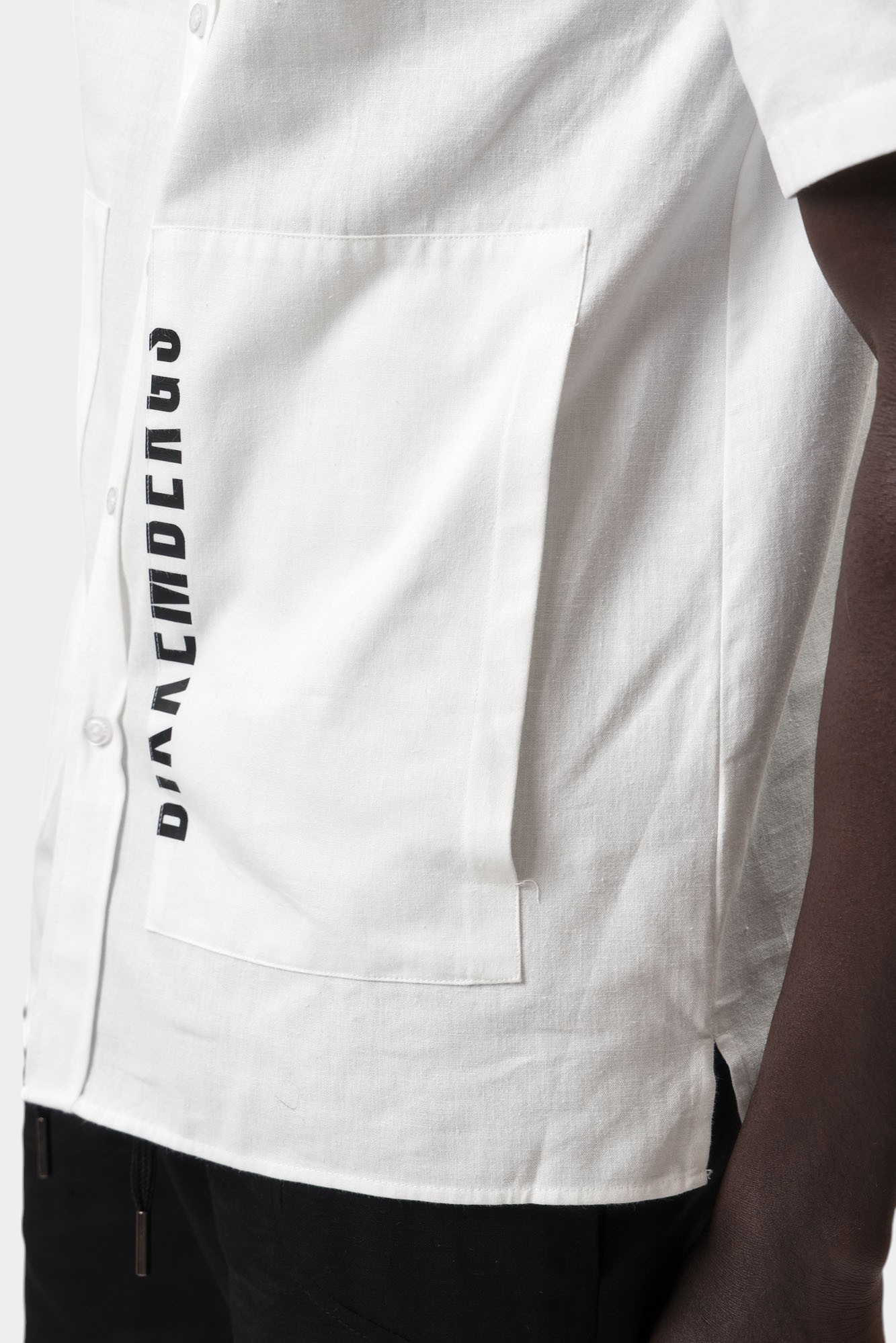 BMS0789 Рубашка Bikkembergs Белый