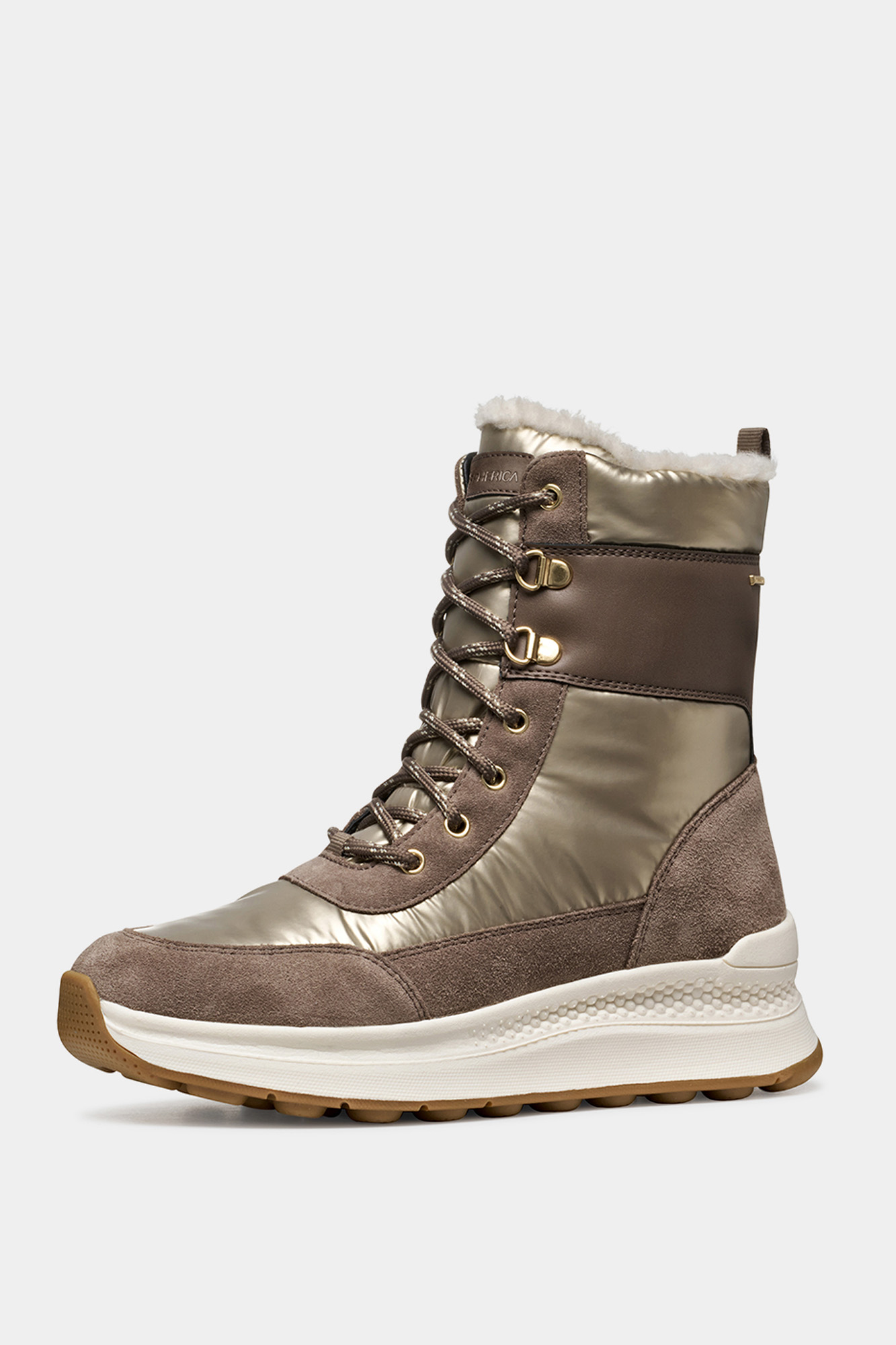 D46WPA0FU22C Ботинки Geox Бежевый