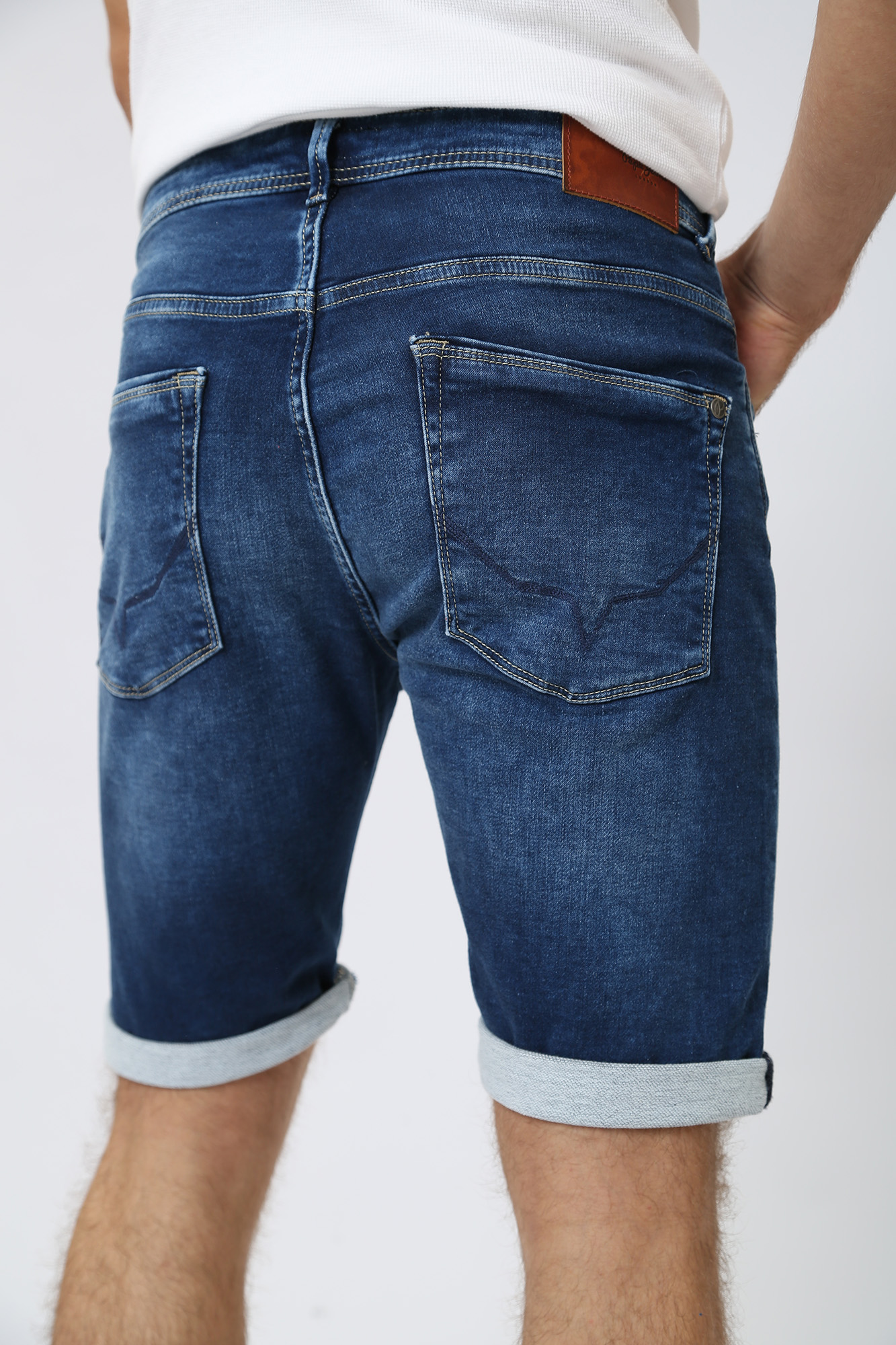 PM801022CQ8 Шорты джинсовые Pepe Jeans Синий