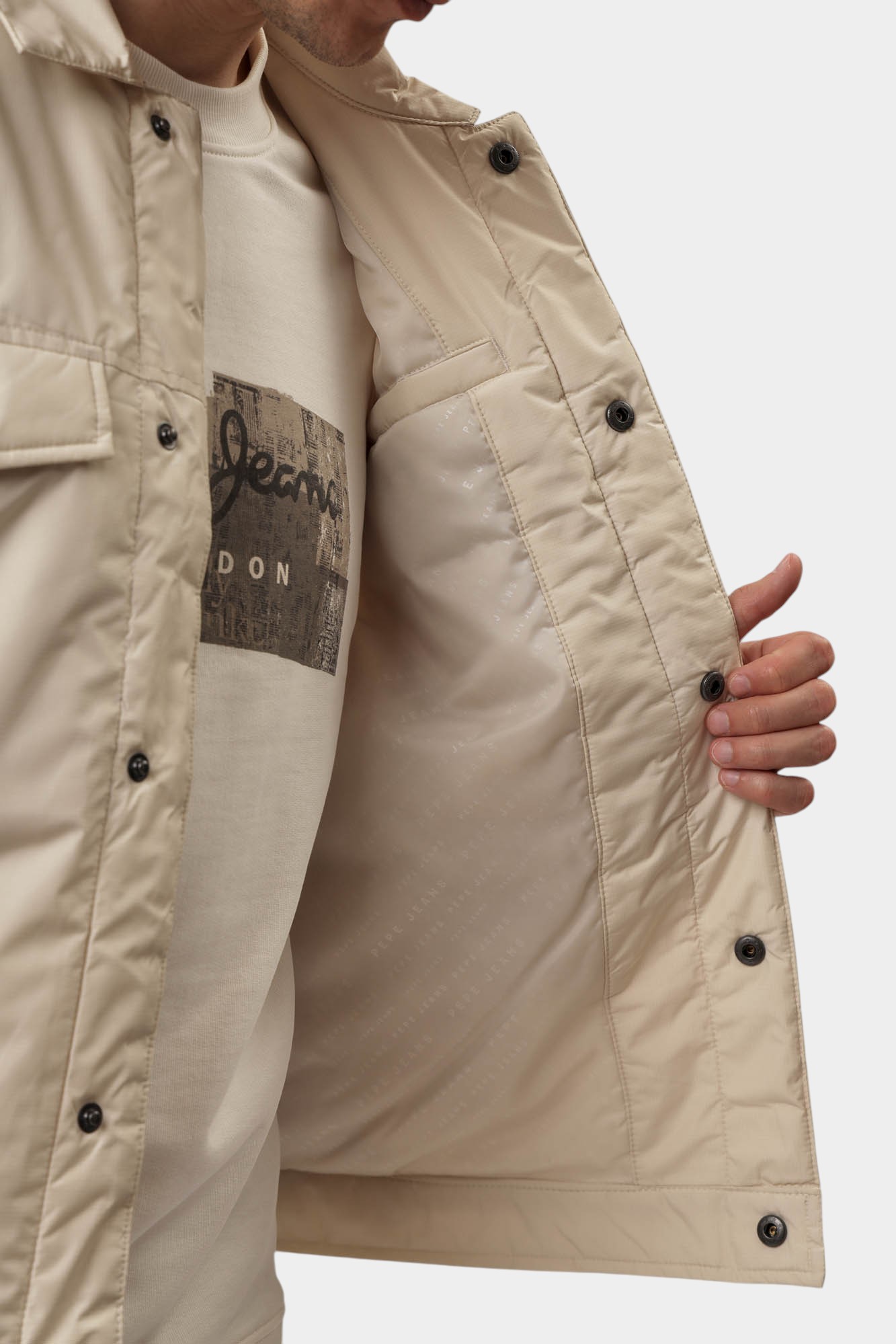 PM403102 Куртка Pepe Jeans Бежевый