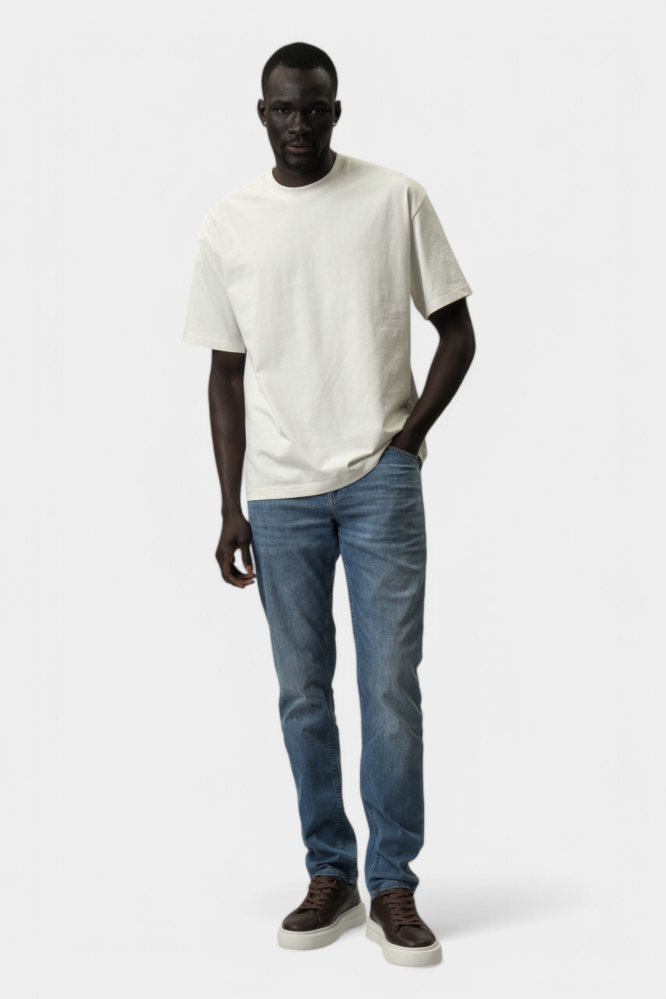 30046267_10015409 Футболка Strellson Бежевый