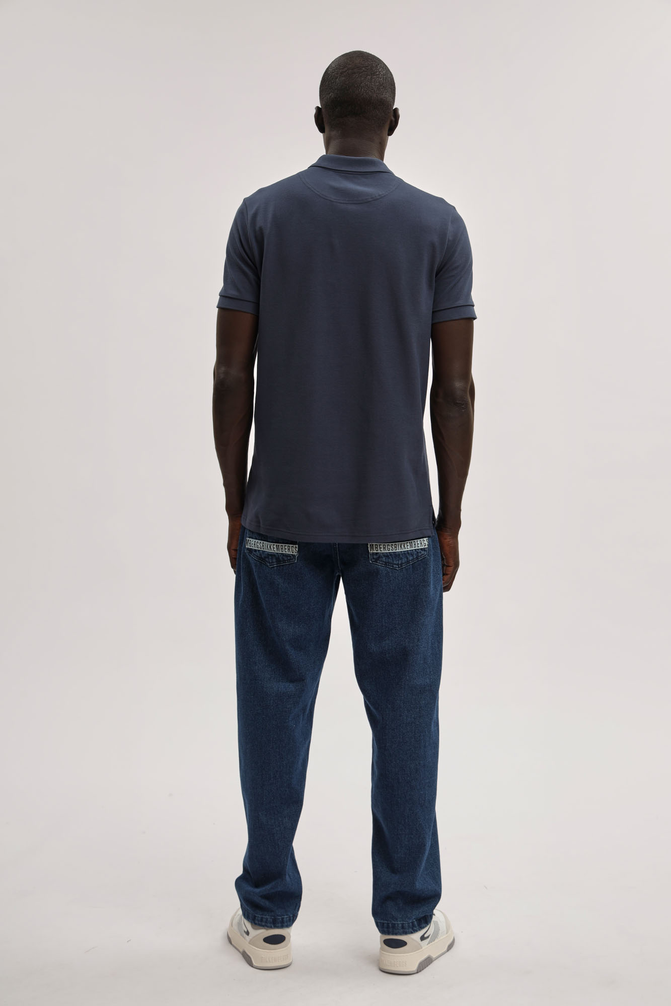 BMT1257 Поло Bikkembergs Синий