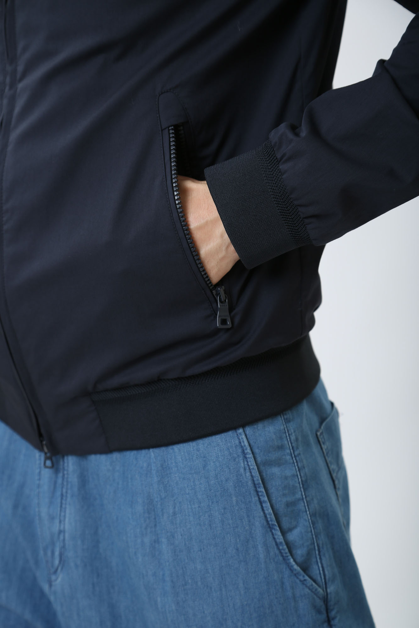 Куртка-бомбер Geox Синий