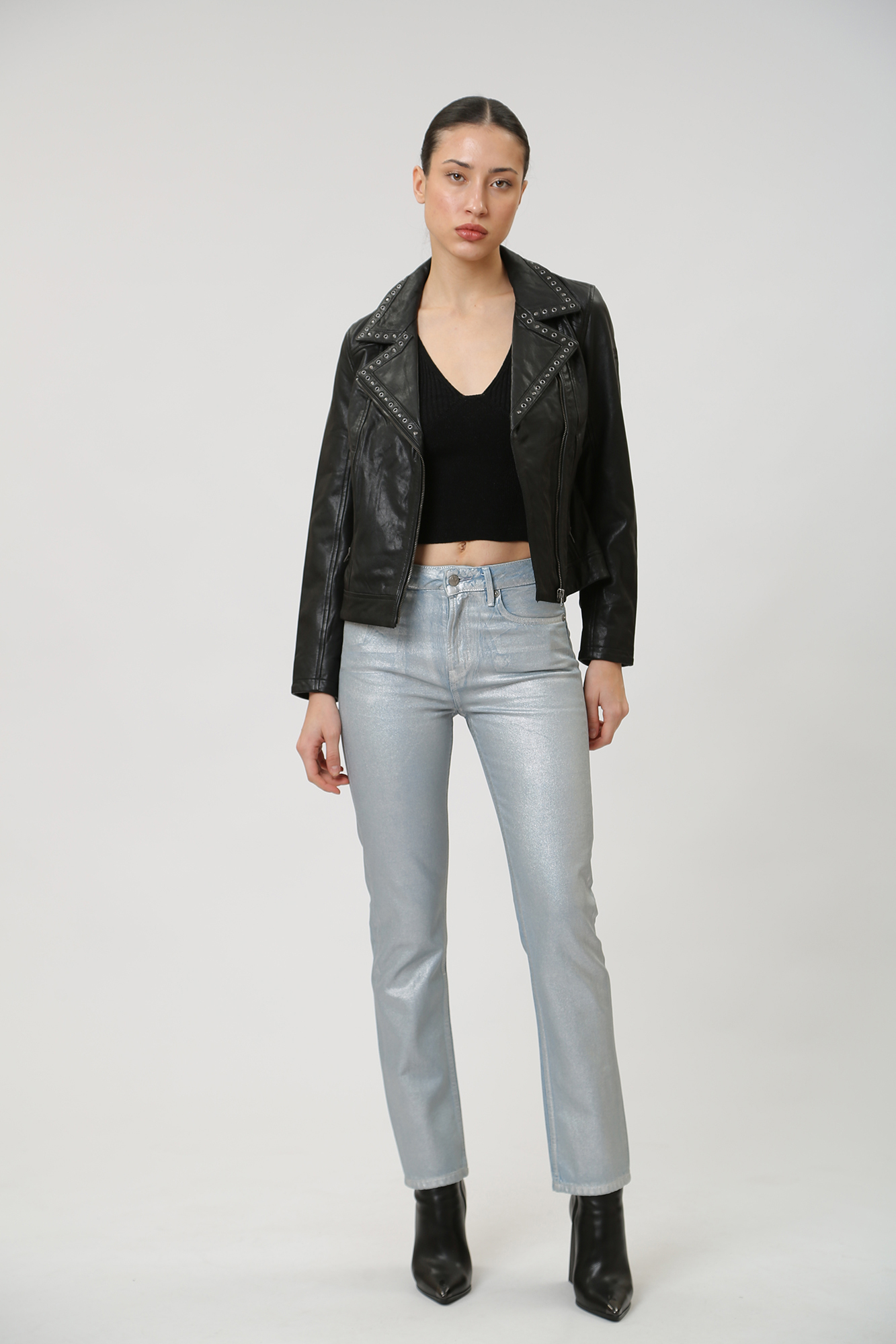 PL204600 джинсы straight jeans hw shine  pepe jeans 