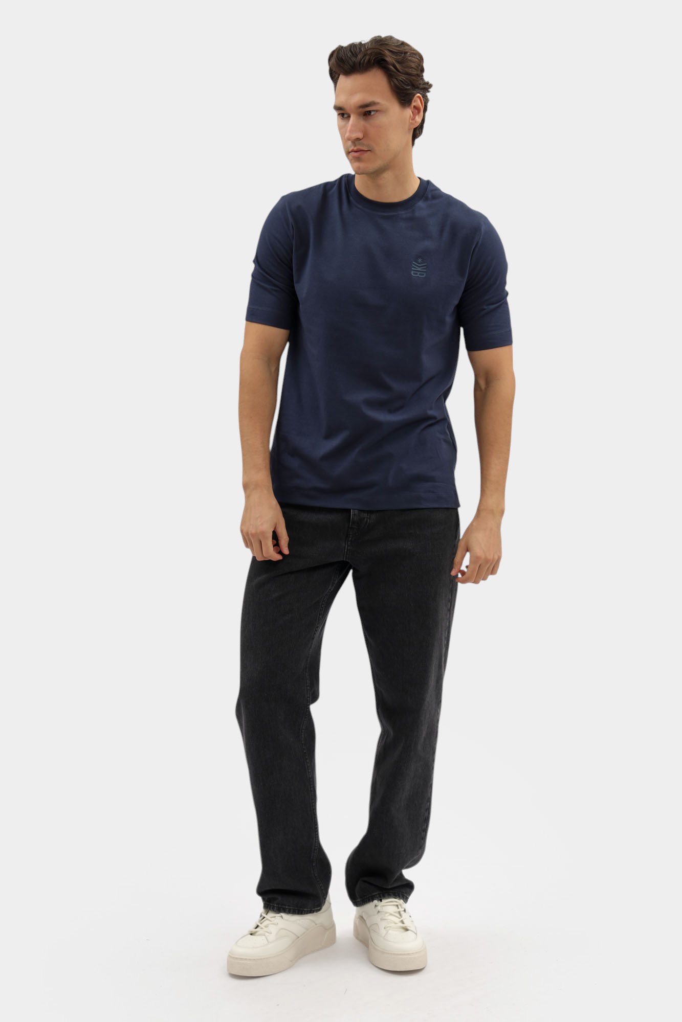 BMT1240 Футболка Bikkembergs Синий