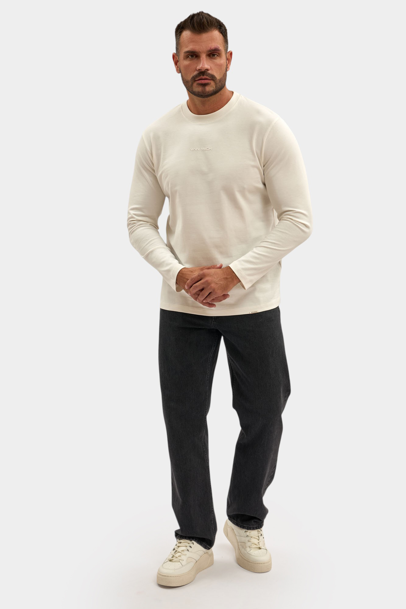 VM-ERK-22-596 Лонгслив Van Mich Белый