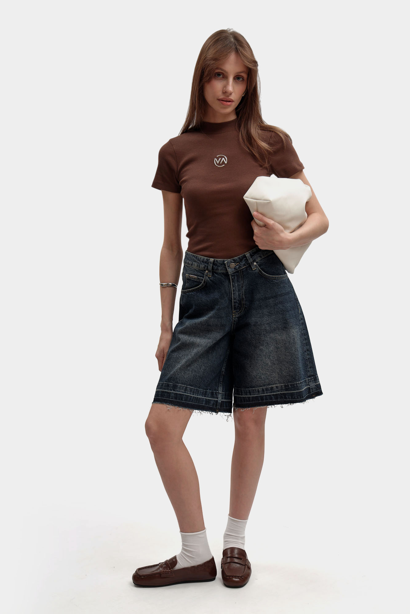 VW-OMA-33-671 шорты джинсовые van mich 