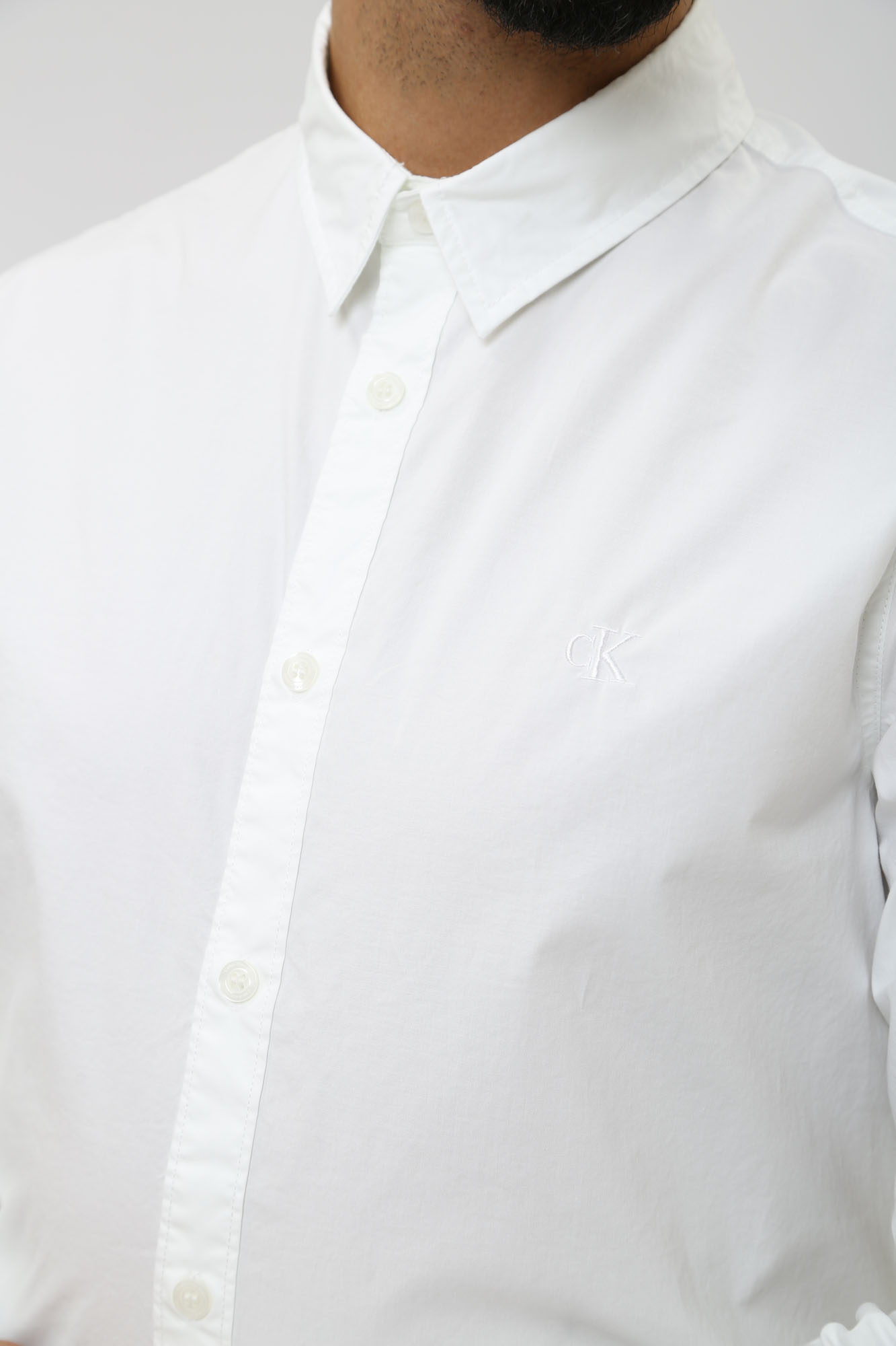 J30J324614 Рубашка с длинным рукавом Calvin Klein Jeans Белый