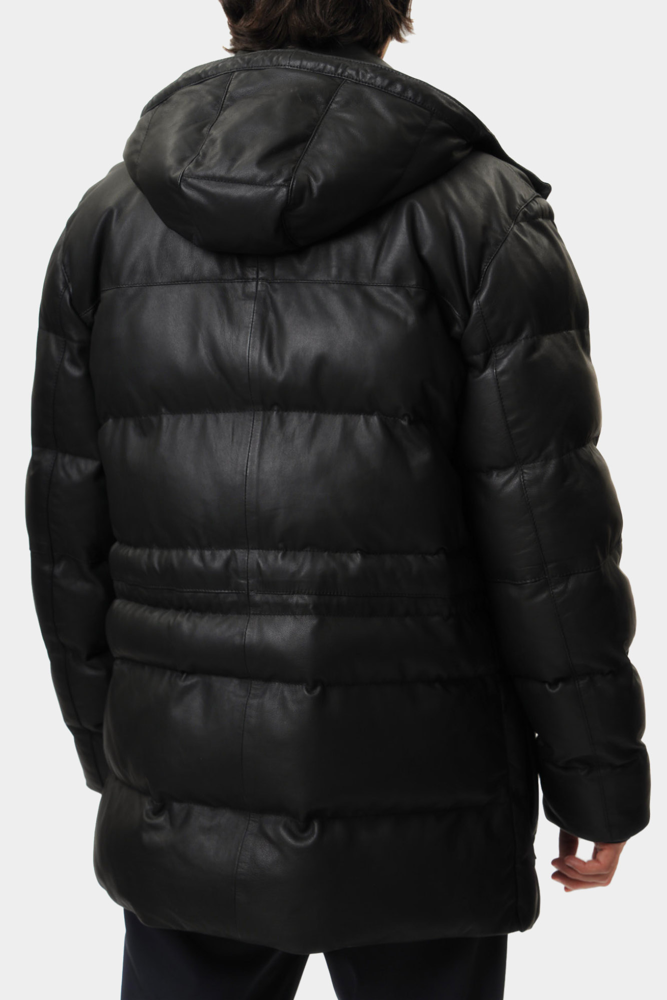 110138_80000674 Куртка кожаная Strellson Черный