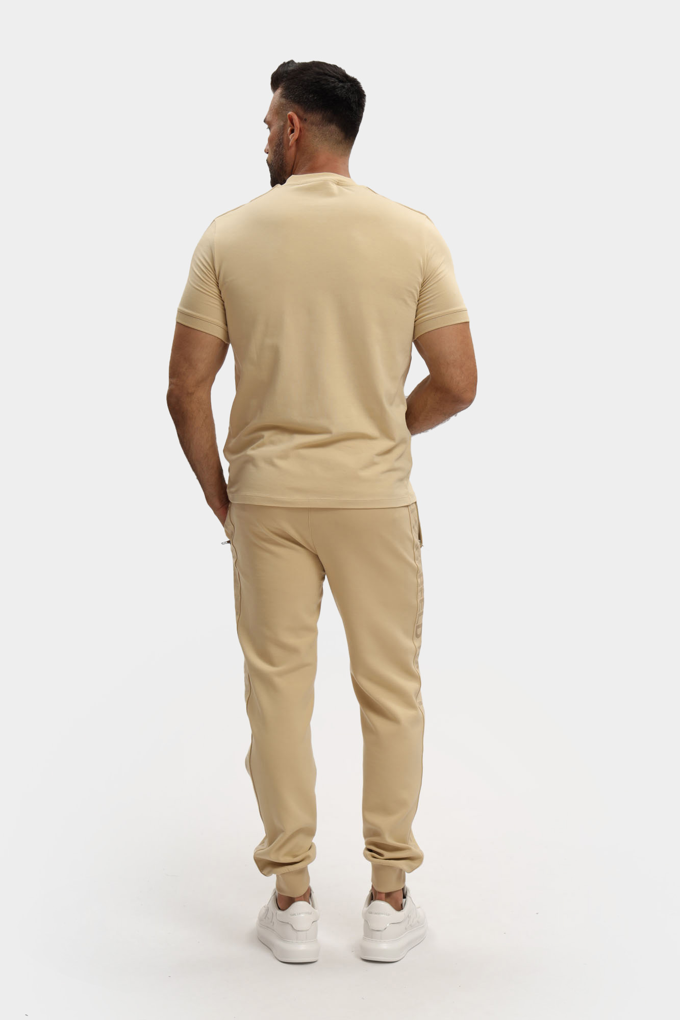 553235_755021 Футболка Karl Lagerfeld Бежевый