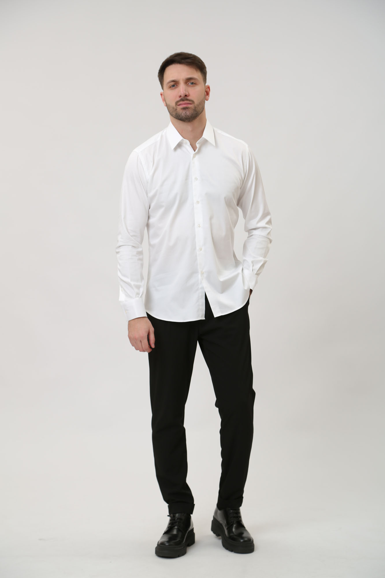 541602_605000 Сорочка д/р Karl Lagerfeld Белый