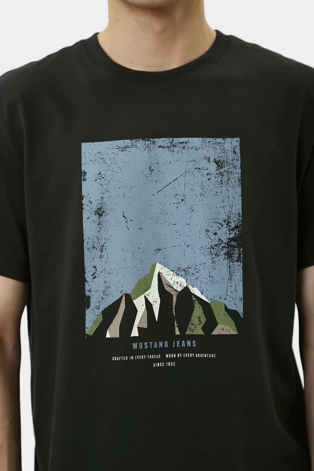 1015840 Футболка Mustang Черный