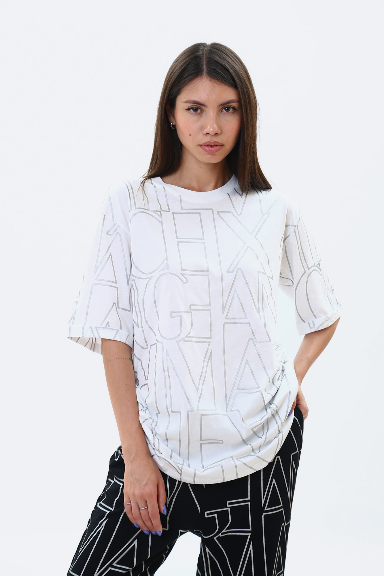 6LYT29_YJ8QZ футболка armani exchange