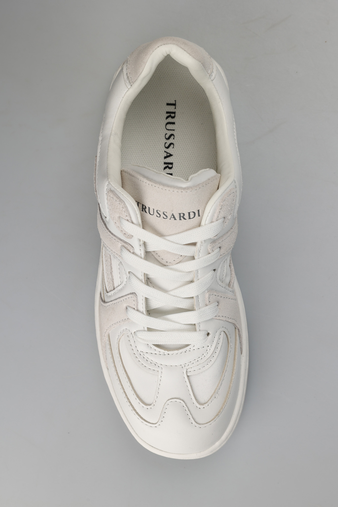 79A00844-9Y099998 Кеды Trussardi Молочный