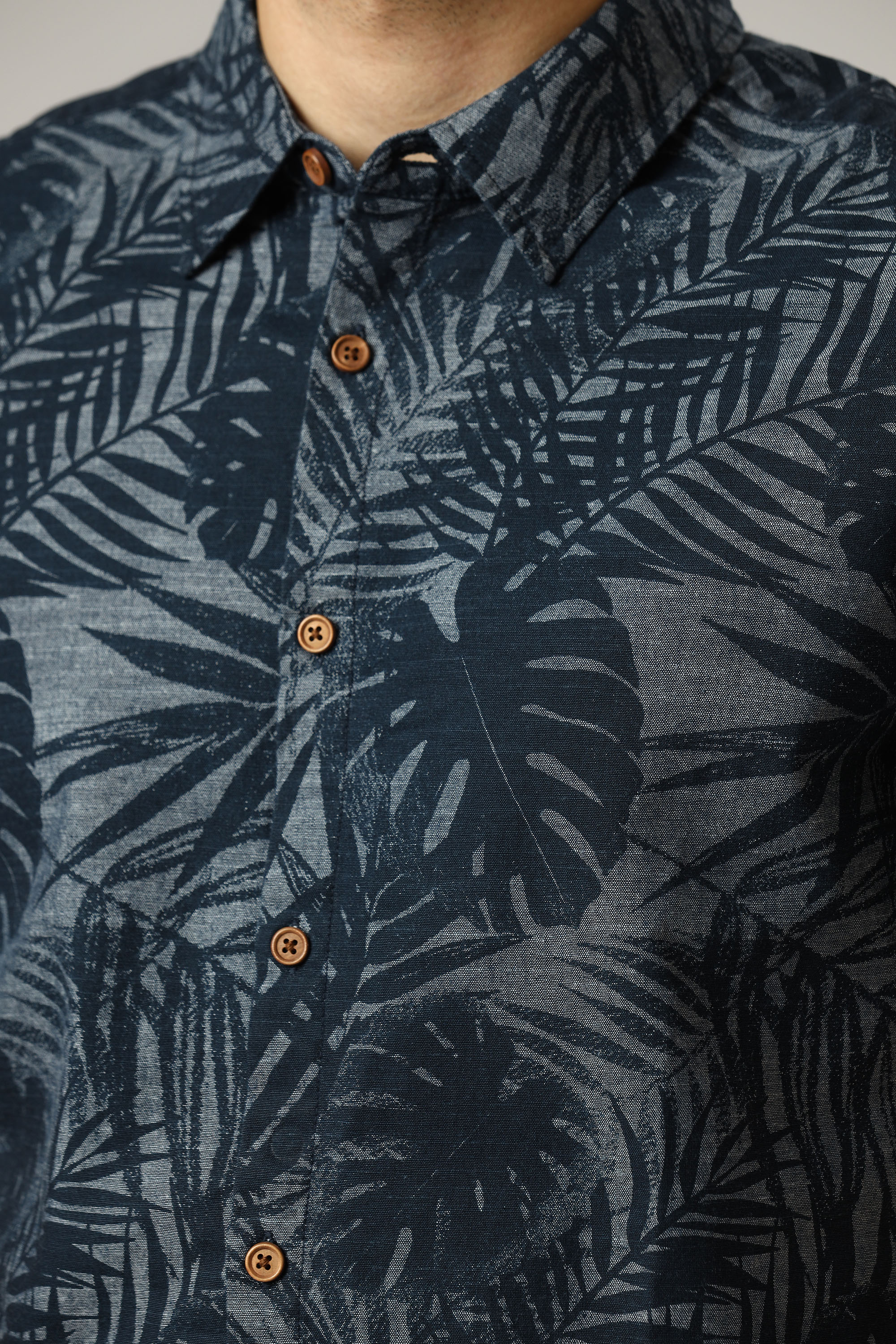 1012471 Рубашка Mustang Синий