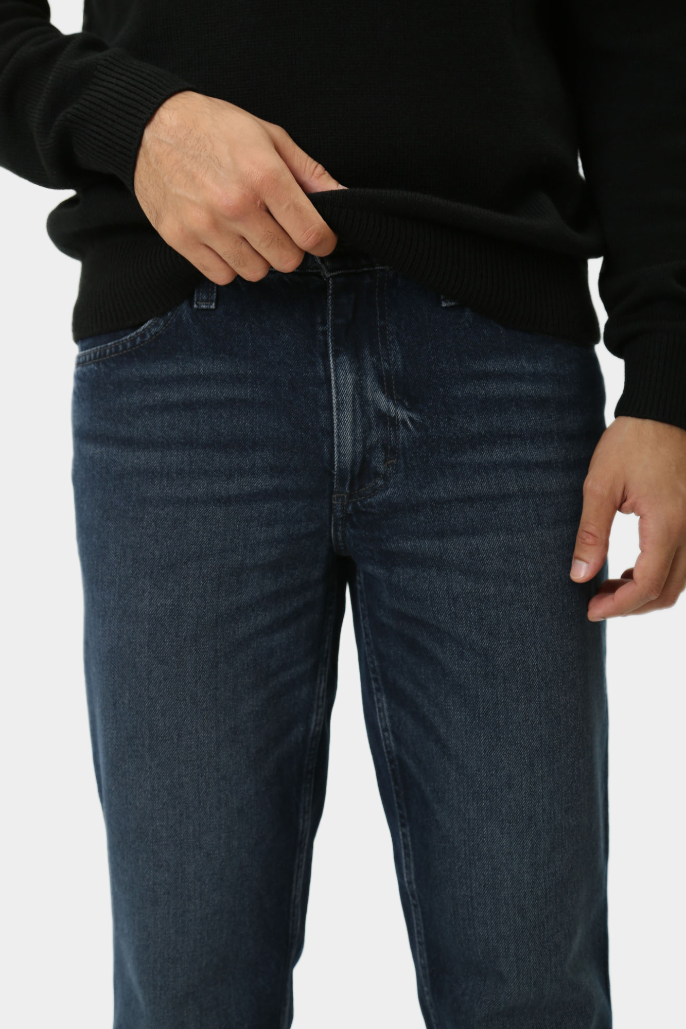 1015513-5000 Брюки джинсовые Mustang Синий