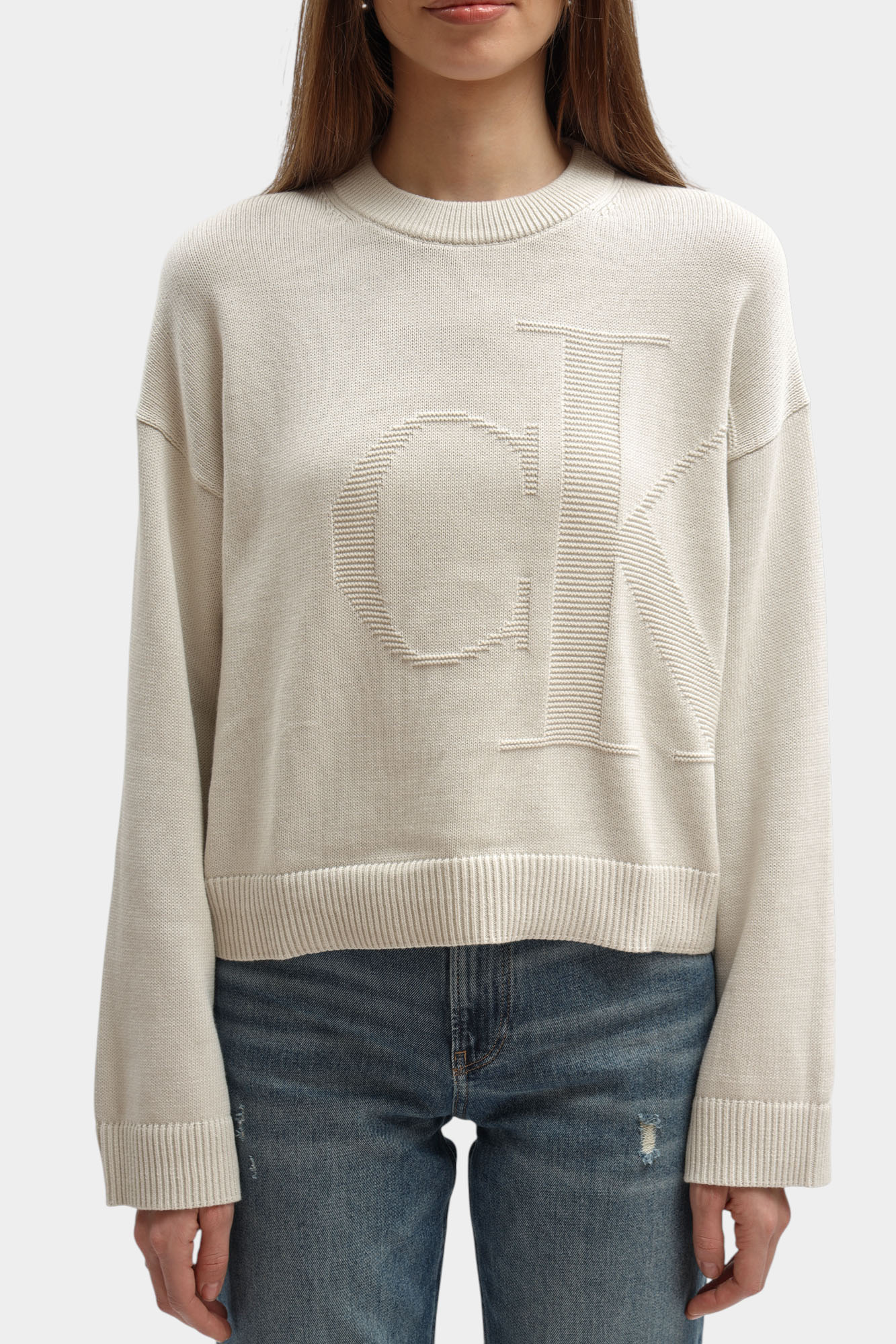 Джемпер Calvin Klein Jeans Бежевый