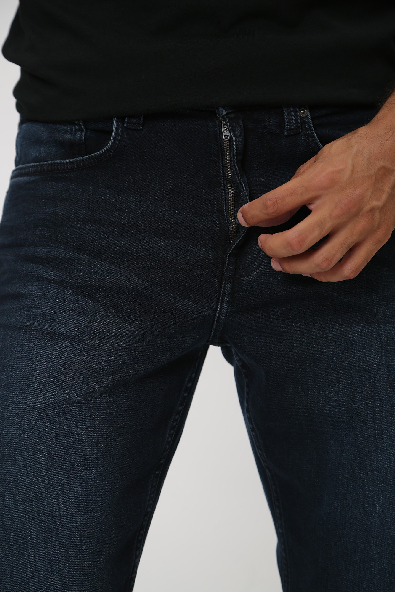 1013321-5000 Брюки джинсовые Mustang Синий