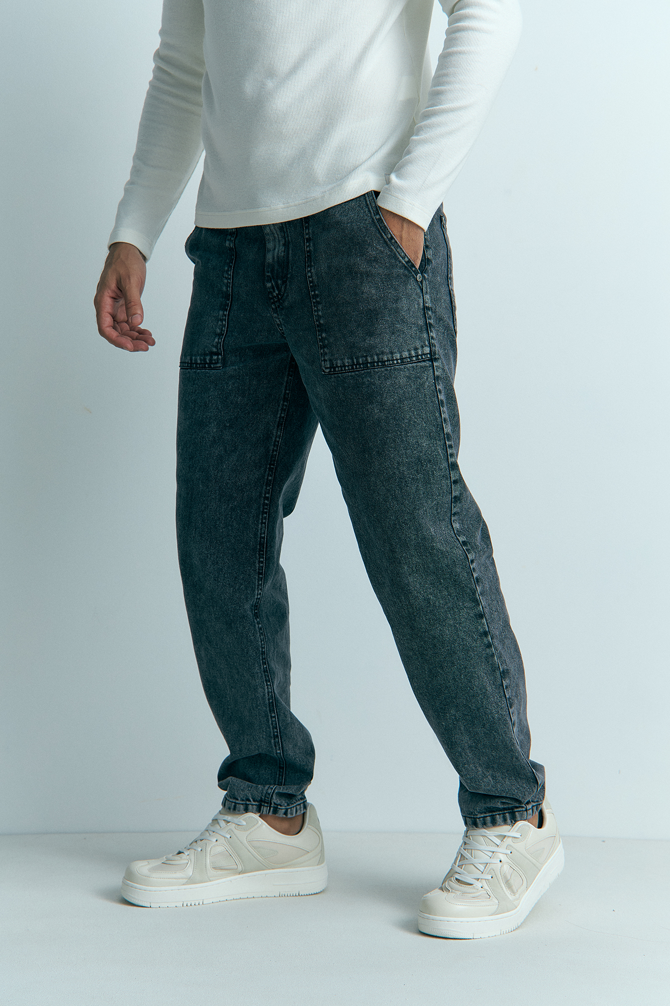 M-232-TH-0143 Брюки The Hills Серый