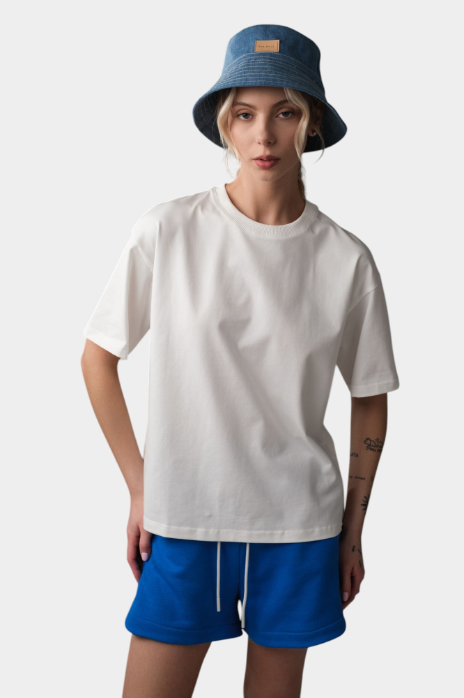 Джинсы MOM JEAN Calvin Klein Jeans Хлопок Синий