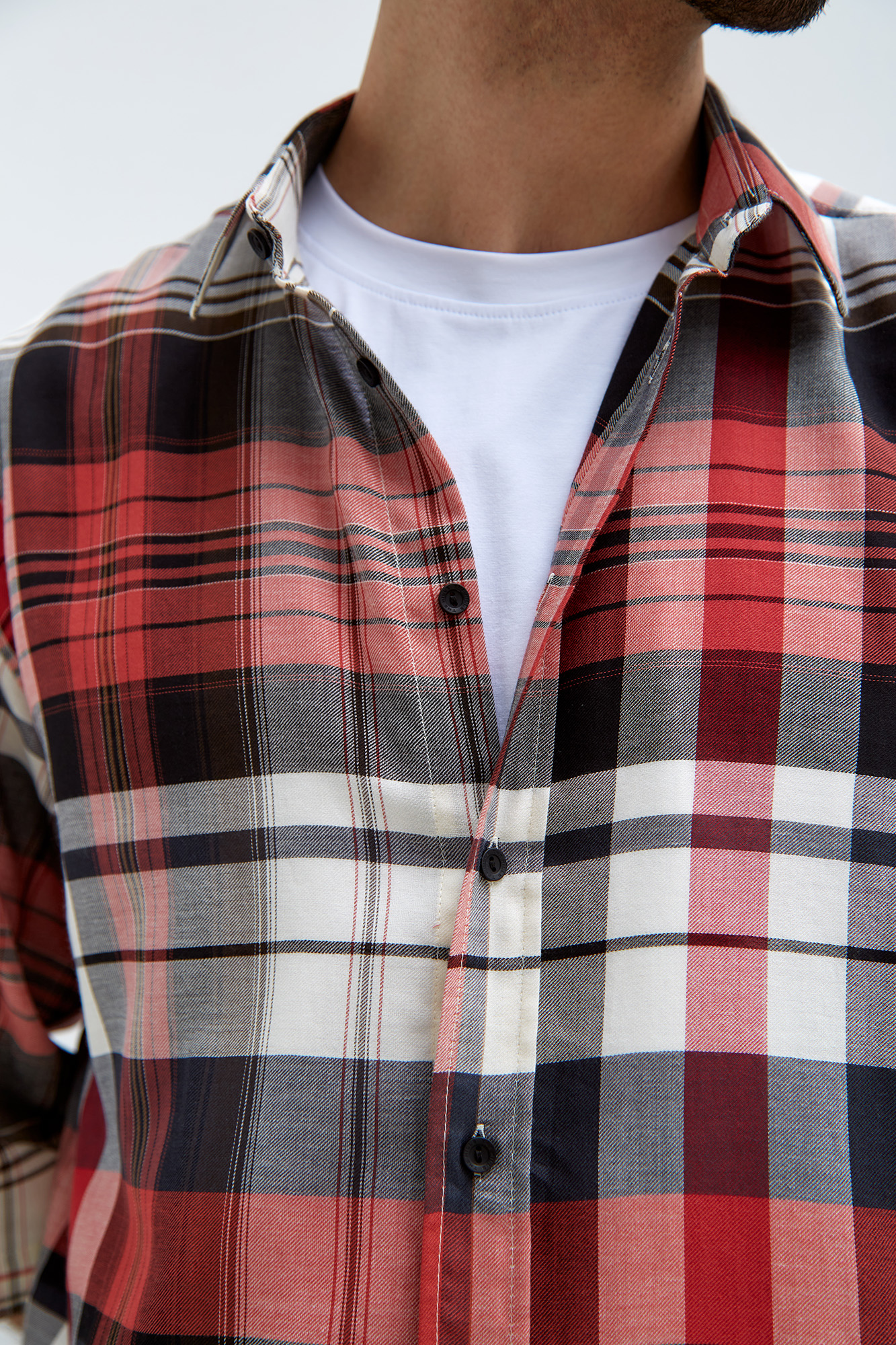 M-231-TH-56-0043 Рубашка The Hills Красный