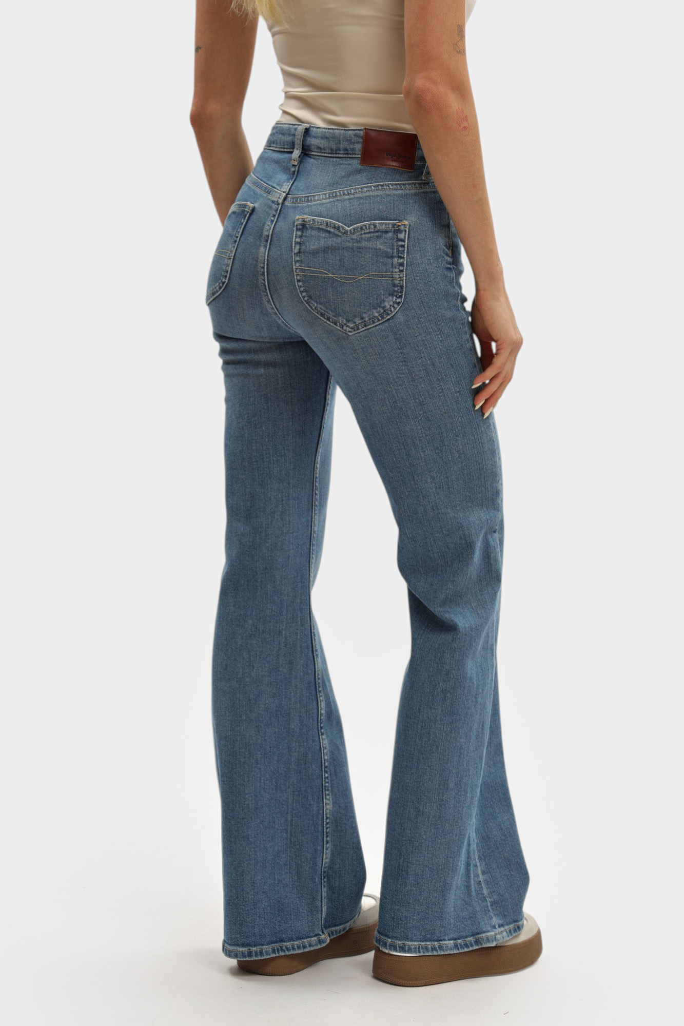 PL2050803VA брюки джинсовые pepe jeans 