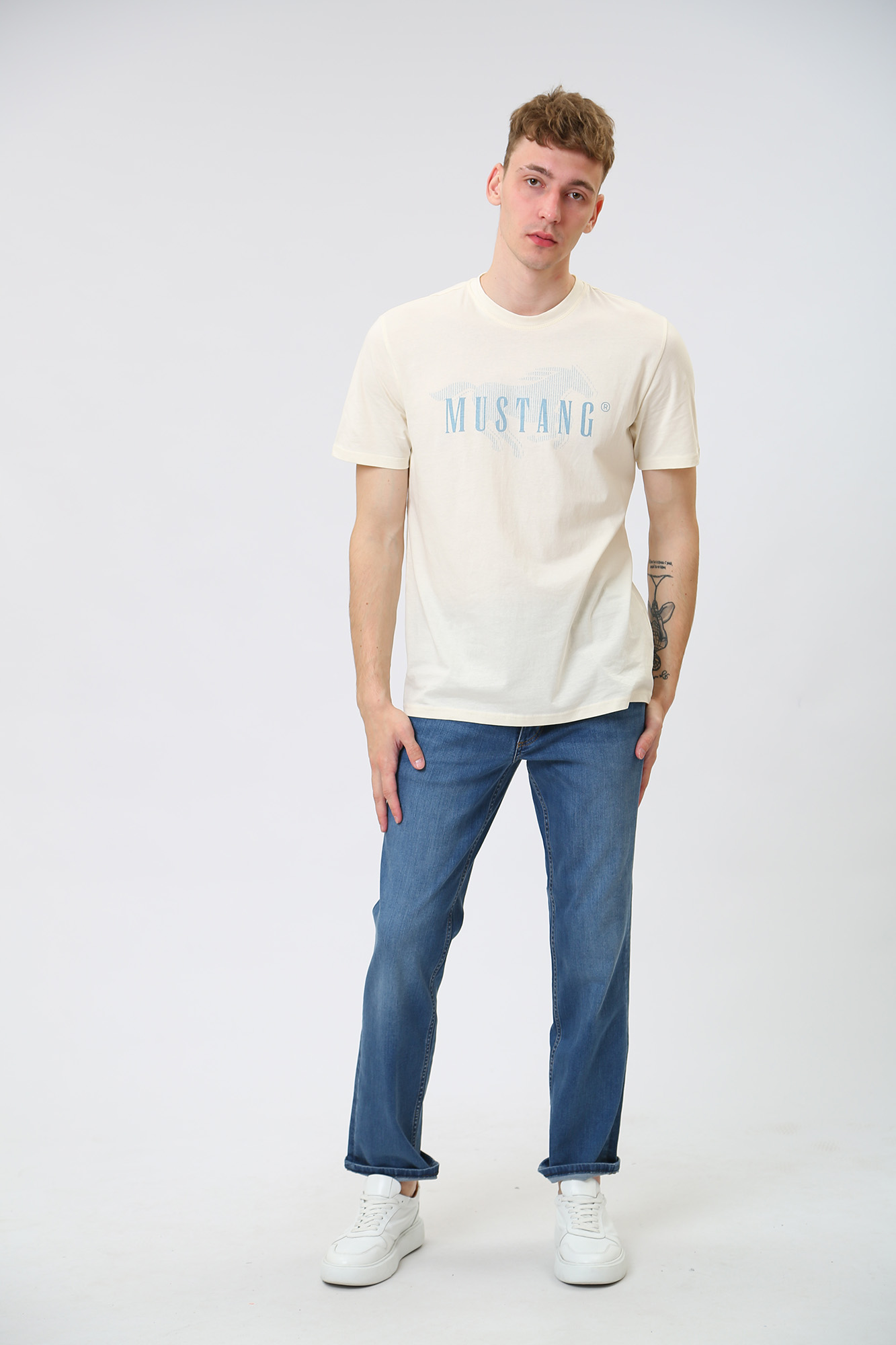 1013700-5000 Джинсы Tramper Mustang Синий