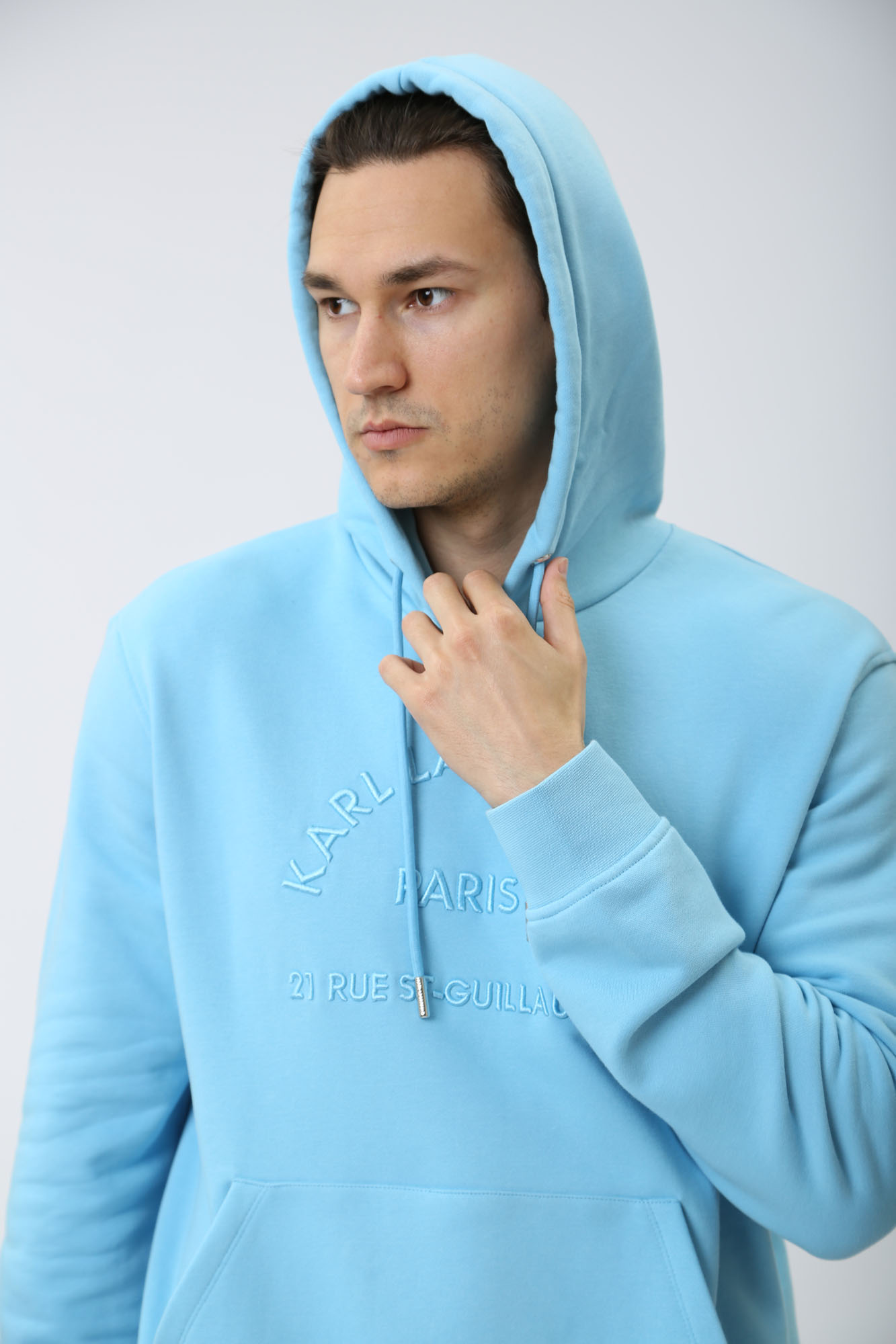 542900_705036 Худи Karl Lagerfeld Голубой