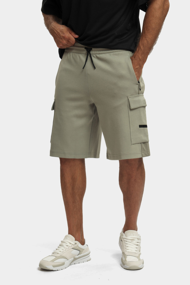 7M000326_AF12660 Шорты трикотажные EA7 Зеленый