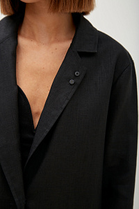 Пиджак изо льна прямого кроя The Hills