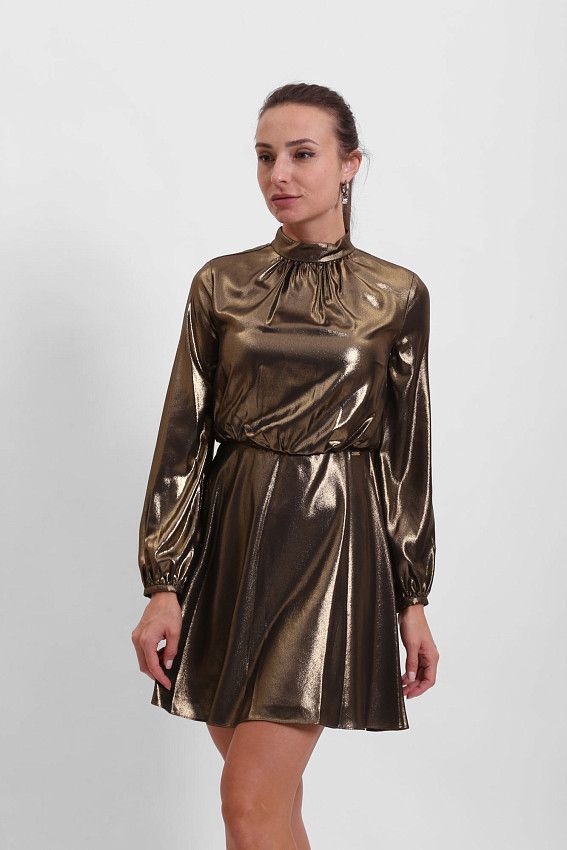 Платье Armani Exchange Золотой