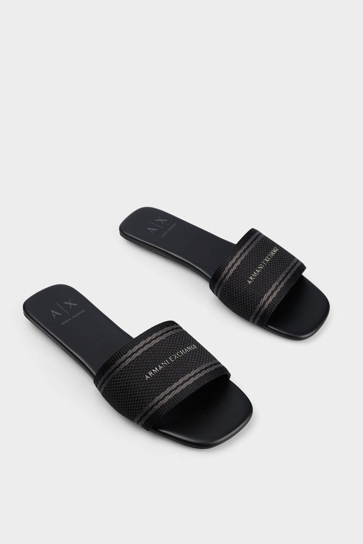 Сабо Armani Exchange Черный