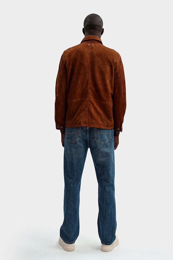 Куртка кожаная Pepe Jeans Коричневый
