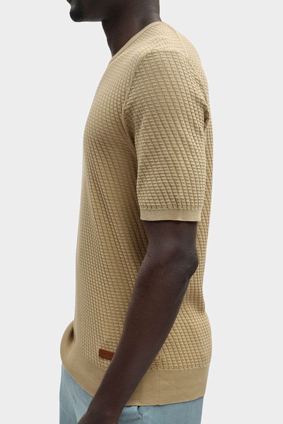 Футболка Trussardi Бежевый