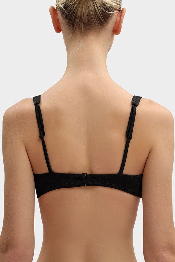 Верх от купального костюма Karl Lagerfeld Черный