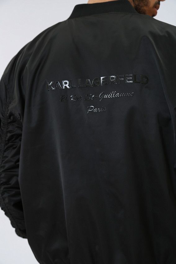 Куртка бомбер Karl Lagerfeld Черный