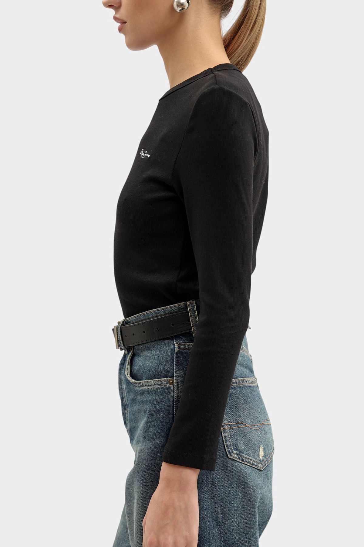 Лонгслив Pepe Jeans Черный