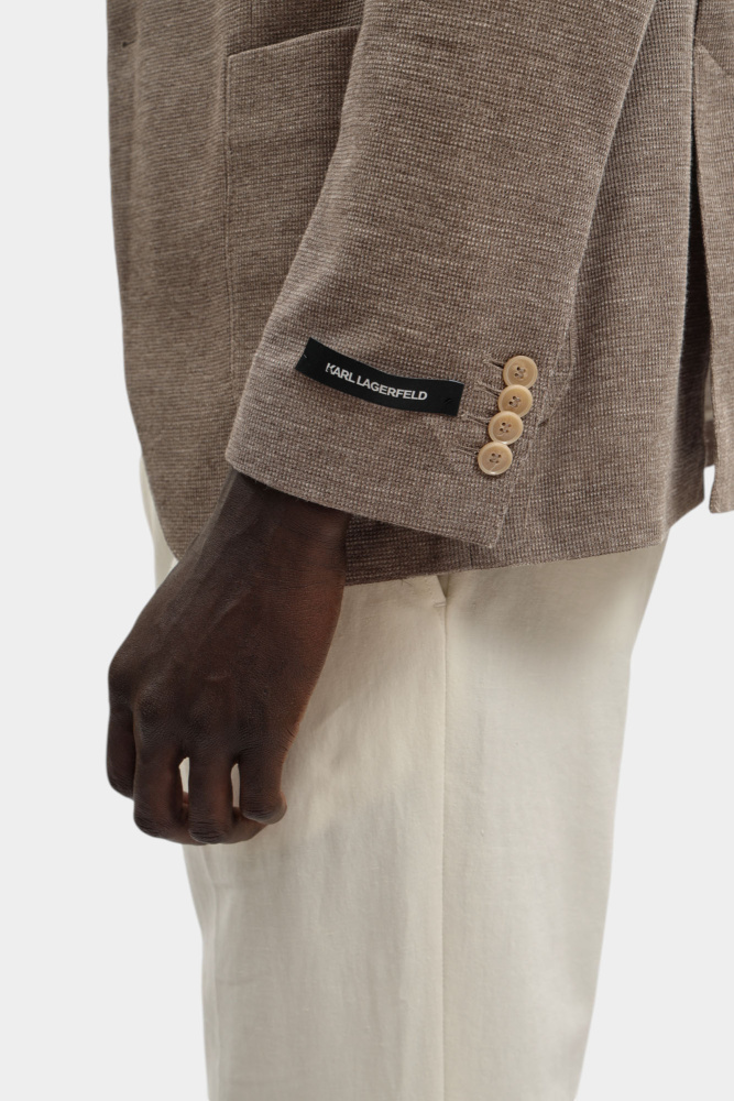 561041_155280 Пиджак классический Karl Lagerfeld Коричневый
