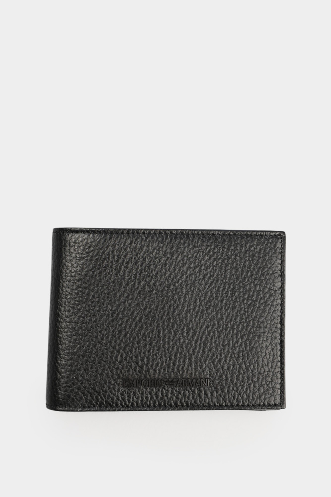 Y4R378_Y068E Набор (кошелек+картхолдер) Emporio Armani Черный