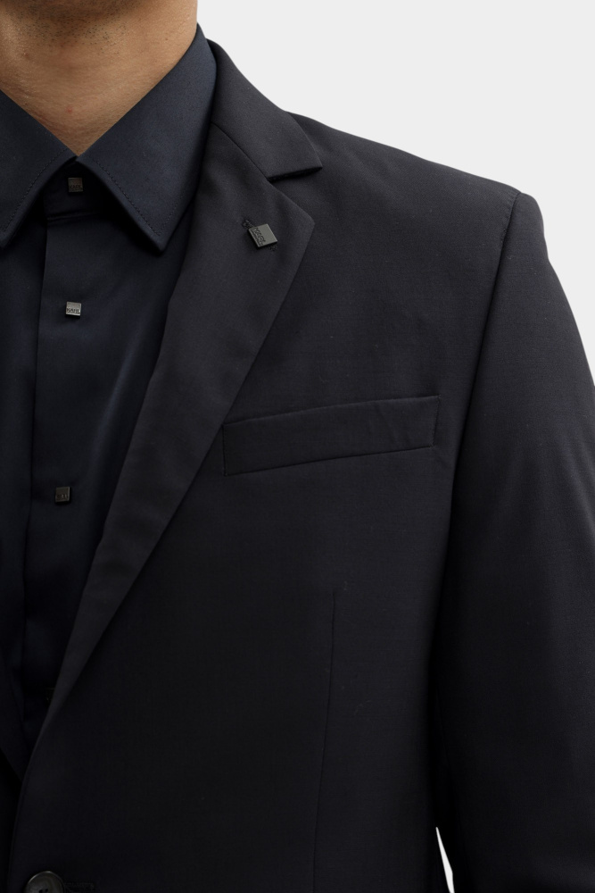 500099_155200 Пиджак классический Karl Lagerfeld Синий