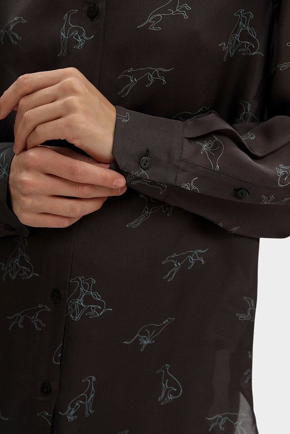 Блуза Trussardi Мультиколор