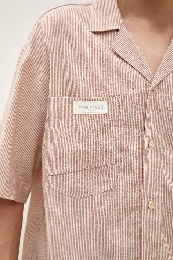 Рубашка с коротким рукавом The Hills Белый