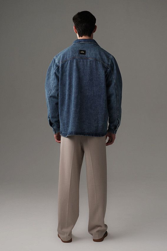 Рубашка с длинным рукавом The Hills Синий