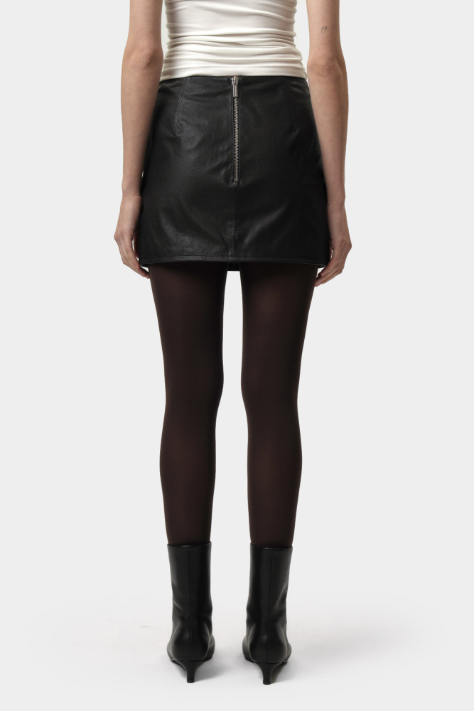 XW000219_AF10854 юбка кожаная armani exchange 